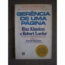 Livro Gerência de Uma Página Autor Khadem, Riaz (1988) [usado]