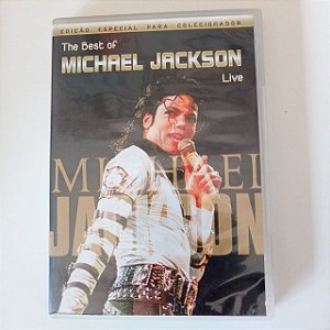 Dvd The Best Of Michael Jackson Live Editora Koala [usado]