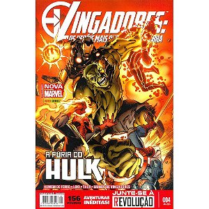 Gibi Vingadores: os Heróis Mais Poderosos da Terra Nº 04 Autor a Fúria do Hulk (2015) [usado]