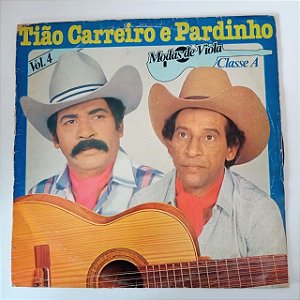 Disco de Vinil Tião Carreiro e Pardinho Vol.4 Interprete Tião Carreiro e Pardnho (1984) [usado]