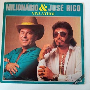Disco de Vinil Milhonário e José Rico - Viva a Vida Interprete Milhonário e José Rico (1988) [usado]