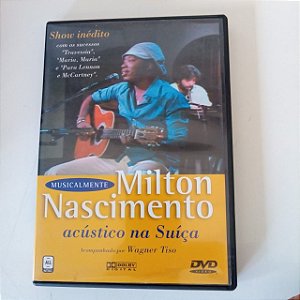 Dvd Milton Nascimento Acústico na Suíça Editora All [usado]