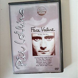 Dvd Phil Collins - Face Value Editora Isis Productions [usado]