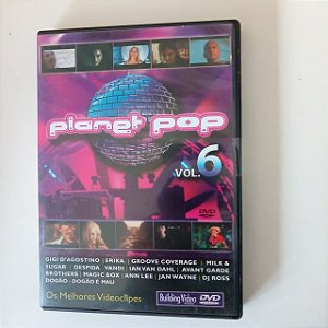 Dvd Planet Pop Vol.6 Editora Building Records [usado]