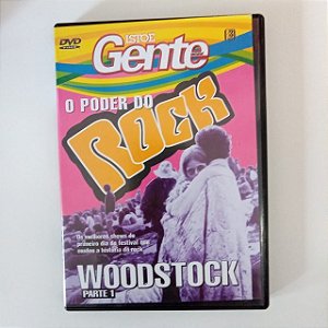 Dvd o Poder do Rock - Woodstock Parte- 1 Editora Cd Promo [usado]