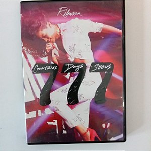 Dvd Rihanna - Countries Days Shows Editora Universal Music [usado]