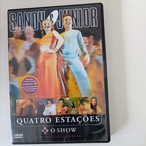 Dvd Sandy e Junior - Quatro Estações Editora Universal Music [usado]