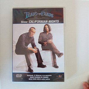 Dvd Tears For Fears -californian Nights Editora Dolby [usado]