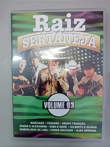 Dvd Raiz Sertaneja Vol.3 Editora Hbh Produções [usado]