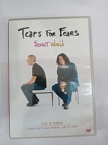 Dvd Tears For Fears - Secret World /live In Paris Editora Music Brokers [usado]