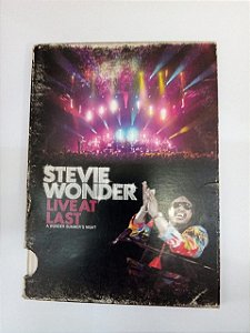 Dvd Steve Wonder - Live At Last Editora Universal [usado]