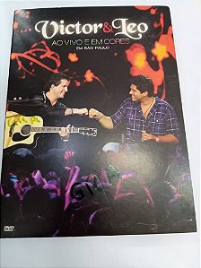 Dvd Vitor e Léo ao Vivo e em Cores em São Paulo Editora Sony Music [usado]