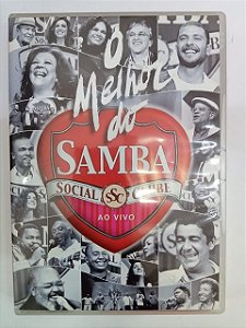 Dvd o Melhor do Samba - Social Clube ao Vivo Editora Emi [usado]