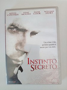 Dvd Instinto Secreto - um Crime é Tão Perfeito Quanto Mente Poe trás Dele Editora Flashstar [usado]