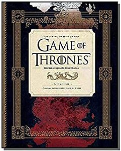 Livro por Dentro da Série Game Of Thrones - Terceira e Quarta Temporadas Autor Taylor, C.a. (2016) [usado]