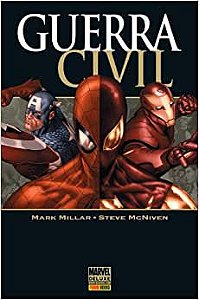 Gibi Guerra Civil - Marvel Deluxe Autor Mark Millar e Steve Mcniven (2015) [usado]