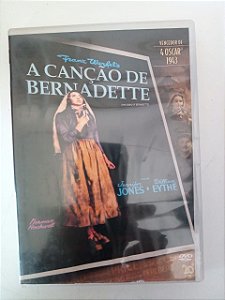 Dvd a Canção de Bernadete Editora Henry King [usado]