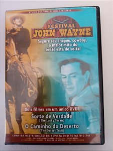 Dvd Sorte de Verdade - /caminho do Deserto - Festival John Wayne Editora Walter [usado]