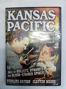 Dvd Kansas Pacific - Ferrovia da Morte Editora Ray Nazarro [usado]