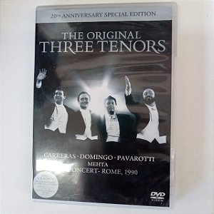 Dvd The Original Three Tenors Editora Universal Music [usado]