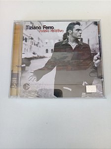 Cd Tiziano Ferro - Rosso Relativo Interprete Tiziano Ferro (2001) [usado]