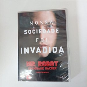 Dvd Mr. Robot /sociedade Hacher - Nossa Sociedade Foi Invadida Editora Universal [usado]