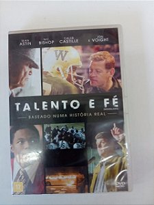 Dvd Talento e Fé Editora Pure Flix/sony Pictures [usado]