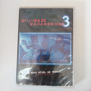 Dvd Atividade Paranormal 3 Editora Paramount Filmes [usado]