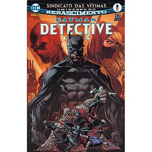 Gibi Batman Detective Comics Nº 08 Autor Universo Dc Renascimento (2017) [usado]
