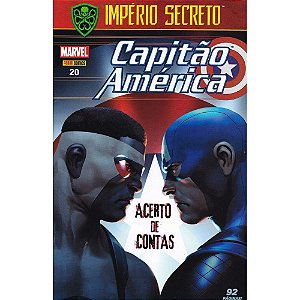 Gibi Capitão América Nº 20 Autor Império Secreto (2018) [usado]