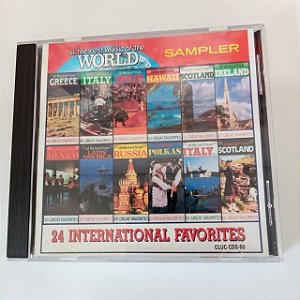 Cd All The Best Music Of The World - 24 International Favorites Interprete Vario Artistas [usado]