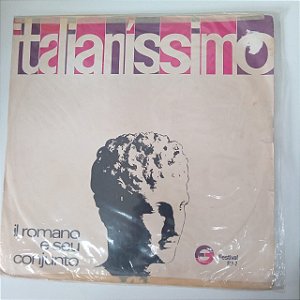 Disco de Vinil Italianíssimo Interprete Il Romano e seu Conjunto [usado]