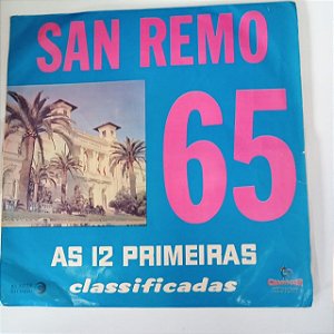 Disco de Vinil San Remo 65 - as 12 Primeiras Classificadas Interprete Varios Artista S (1965) [usado]
