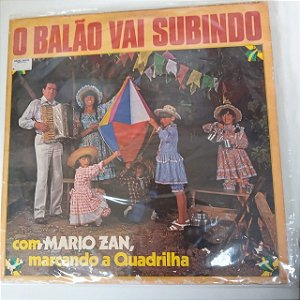 Disco de Vinil o Balão Vai Subindo com Mario Zan Interprete Mario Zan (1985) [usado]