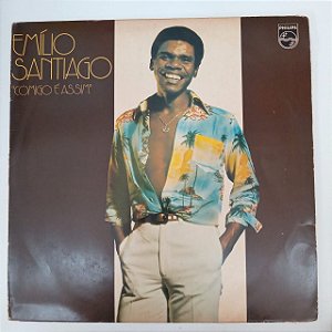 Disco de Vinil Emílio Santiago - Comigo é Assim Interprete Emílio Santiago (1977) [usado]