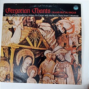 Disco de Vinil Gregorian Chants - Canto Gregoriano Interprete Monks Of The Benedictine Abbey (1982) [usado]