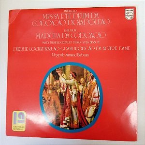 Disco de Vinil Coroação de Napoleão em Notre Dame Interprete Regente Armnd Birbaum (1974) [usado]