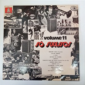Disco de Vinil Só Sucessos Vol.11 Interprete Varios Artistas (1973) [usado]