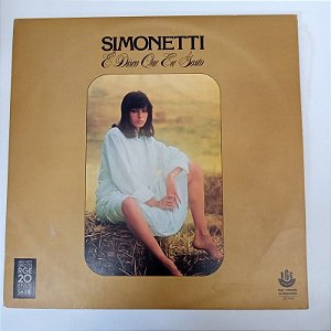 Disco de Vinil Simonetti - é Disco que Eu Gosto Interprete Simonetti (1977) [usado]