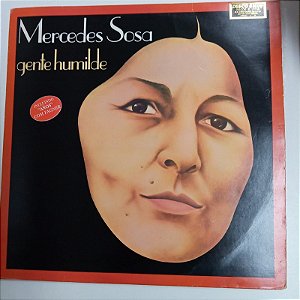 Disco de Vinil Mercedes Rosa -gente Humilde Interprete Mercedes Rosa (1982) [usado]