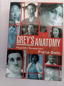 Dvd Grey´s Anatomy - Segunda Temporada Parte 2/episódios 15-22 Editora Mike [usado]