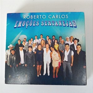 Cd Roberto Carlos - Emoções Sertanejas Interprete Roberto Carlos e Convidados (2010) [usado]