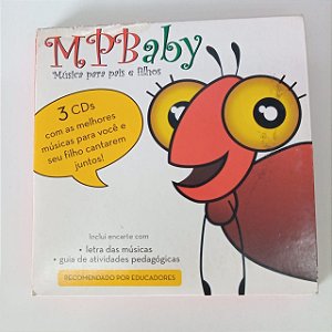 Cd Mpb Baby - Música para Pais e Filhos Interprete Toninho Ferraguti, Lis de Carvalho , Reginaldo Frazanatto Junior , (2007) [usado]