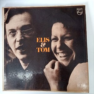Disco de Vinil Elis e Tom Interprete Elis Regina (1974) [usado]