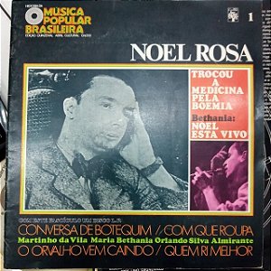 Disco de Vinil História da Música Popular Brasileira - Noel Rosa Interprete Noel Rosa (1970) [usado]