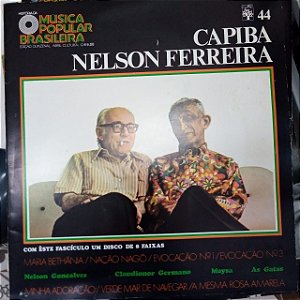 Disco de Vinil História da Música Popular Brasileira - Capiba e Nelson Ferreira Interprete Capiba e Nelson Ferreira (1972) [usado]