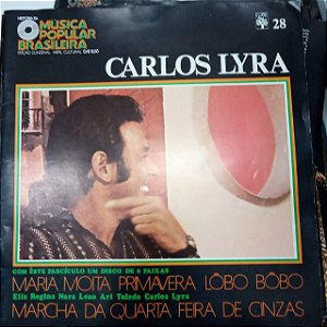 Disco de Vinil História da Musica Piopular Brasileira - Carlos Lyra Interprete Carlos Lyra (1971) [usado]