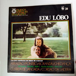 Disco de Vinil História da Musica Popular Brasileira - Edu Lobo Interprete Edu Lobo (1971) [usado]