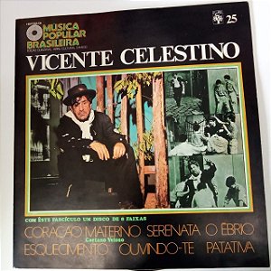 Disco de Vinil História da Musica Brasileira - Vicente Celestino Interprete Vecente Celestino (1971) [usado]