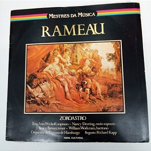 Disco de Vinil Rameau - Mestres da Música Interprete Orquestra de Câmara de Hamburgo /regente Richard Kapp (1981) [usado]